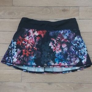 Lululemon Floral Women's Running Skort.